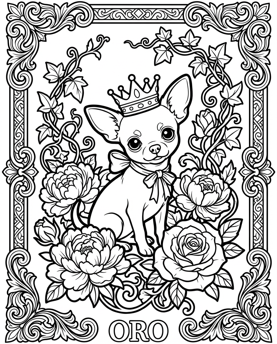 Oro's Adventures coloring pages, 10, digital download